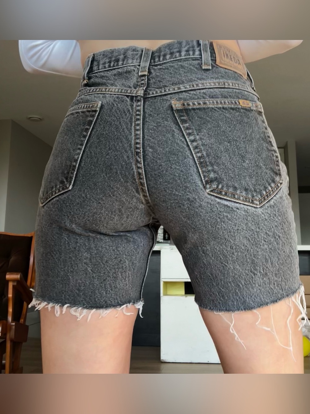 Vintage IKEDA denim cutoffs